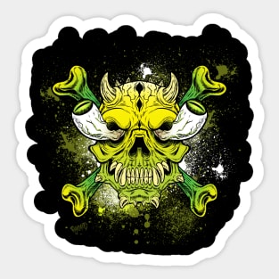 Crossbones Sticker